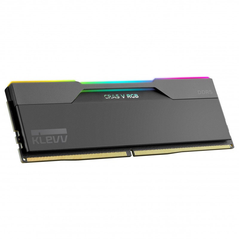 Zestaw pamięci Klevv Cras V RGB KD5AGUA80-64B300G DDR5-6400 CL30 32 GB (2 x 16 GB), czarny