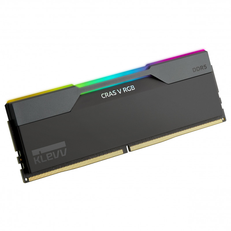 Zestaw pamięci Klevv Cras V RGB KD5AGUA80-64B300G DDR5-6400 CL30 32 GB (2 x 16 GB), czarny