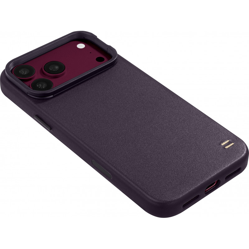 Etui LAUT Lux Edge do Apple iPhone 18 Pro Max / 17 Pro Max, MagSafe, deep plum