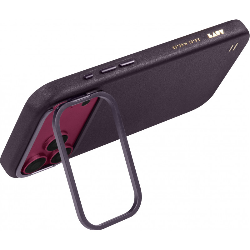Etui LAUT Lux Edge do Apple iPhone 18 Pro Max / 17 Pro Max, MagSafe, deep plum
