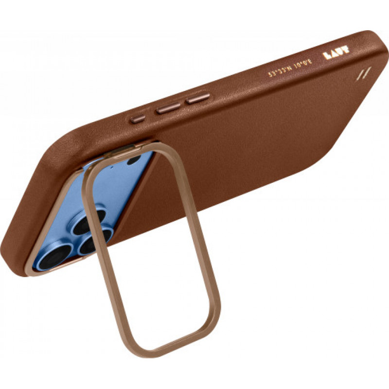 Etui LAUT Lux Edge do Apple iPhone 18 Pro Max / 17 Pro Max, MagSafe, cocoa brown