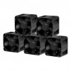 Arctic S4028-6K ACFAN00273A wentylatory serwerowe, 40 x 40 x 28 mm, 6000 obr./min (5 szt.)