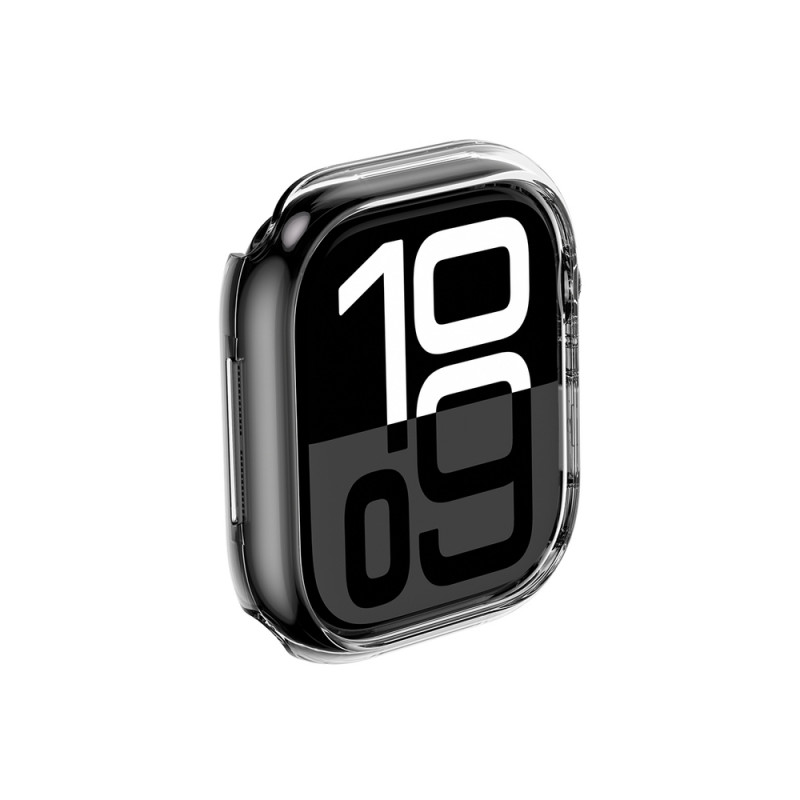 AmazingThing Minimal Case etui ochronne do Apple Watch 46 mm, przezroczyste