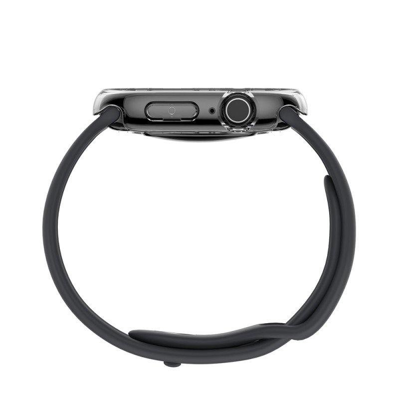 AmazingThing Minimal Case etui ochronne do Apple Watch 46 mm, przezroczyste