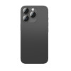 AmazingThing AR Aluminum 3 Lens Glass osłona obiektywów aparatu z ramką do iPhone 16 Pro / 16 Pro Max, czarna