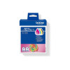 Brother LC527XLVAL zestaw wkładów atramentowych Value Pack (4 szt.), wysoka wydajność, czarny, żółty, cyjan, magenta