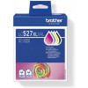 Brother LC527XLVAL zestaw wkładów atramentowych Value Pack (4 szt.), wysoka wydajność, czarny, żółty, cyjan, magenta