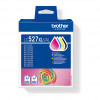 Brother LC527XLVAL zestaw wkładów atramentowych Value Pack (4 szt.), wysoka wydajność, czarny, żółty, cyjan, magenta