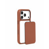 Mujjo Troubadour modułowe etui skórzane do Apple iPhone 18 Pro / 17 Pro, MagSafe, jasnobrązowe