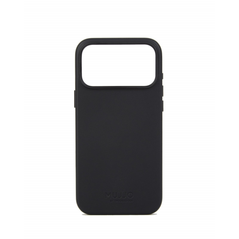 Mujjo Troubadour etui skórzane do Apple iPhone 18 Pro Max / 17 Pro Max, MagSafe, czarne