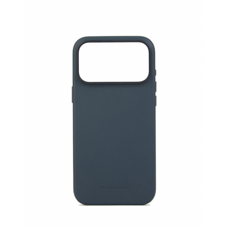 Mujjo Troubadour etui skórzane do Apple iPhone 18 Pro Max / 17 Pro Max, MagSafe, w kolorze bazaltu