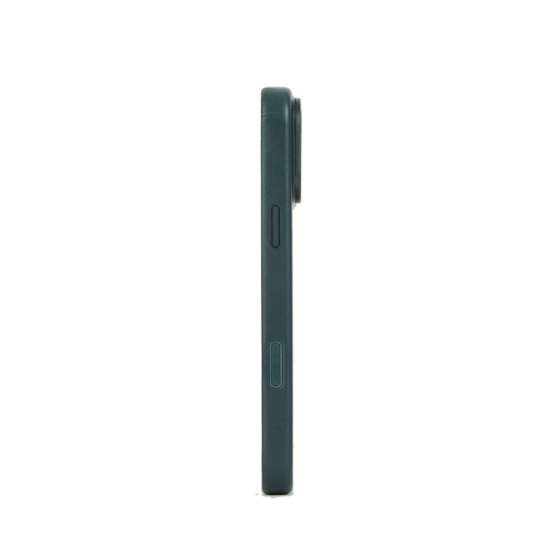 Mujjo Troubadour etui skórzane do Apple iPhone 18 Pro Max / 17 Pro Max, MagSafe, w kolorze obsydianowej zieleni