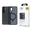3MK Smoke Case Mag&Stand etui na smartfon Samsung Galaxy S25+, czarne