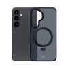 3MK Smoke Case Mag&Stand etui na smartfon Samsung Galaxy S25+, czarne