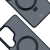 3MK Smoke Case Mag&Stand etui na smartfon Samsung Galaxy S25 Ultra, czarne