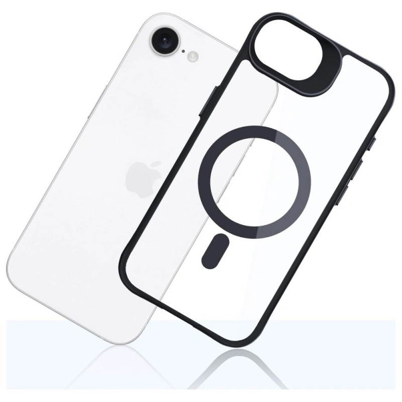 3MK Satin Armor MagCase etui do Apple iPhone 17e / 16e, przezroczyste