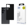 3MK Silicone Case etui silikonowe do Samsung Galaxy S25 Ultra, czarne