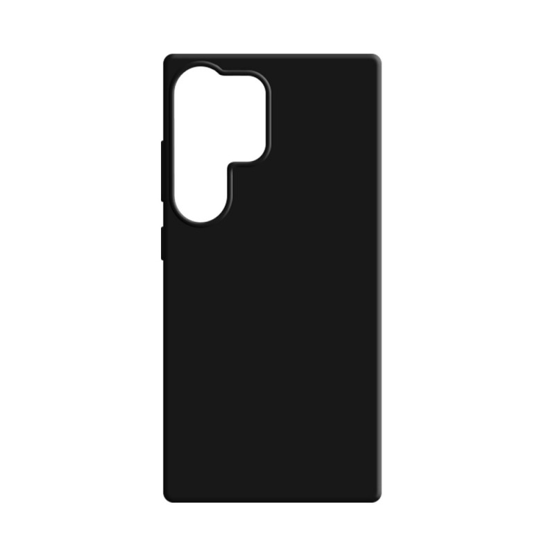 3MK Silicone Case etui silikonowe do Samsung Galaxy S25 Ultra, czarne