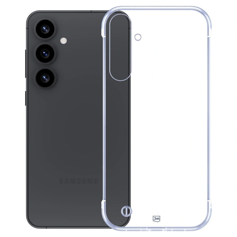 3mk Just20g Clear Case etui do Samsung Galaxy S25+, przezroczyste