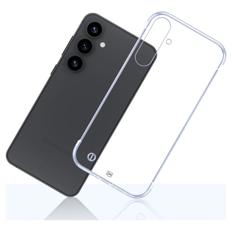 3mk Just20g Clear Case etui do Samsung Galaxy S25+, przezroczyste