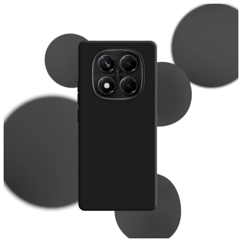 3MK Silicone Case silikonowe etui do Xiaomi Redmi Note 14 Pro 5G, czarne