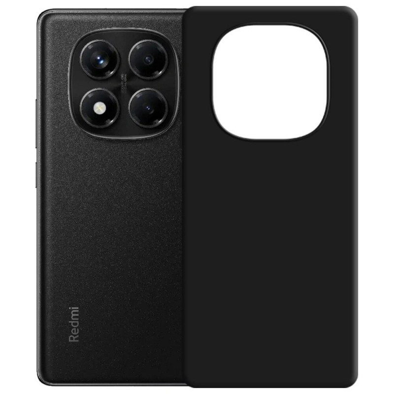 3MK Silicone Case silikonowe etui do Xiaomi Redmi Note 14 Pro 5G, czarne