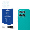 3MK Lens Protection szkło hybrydowe na obiektyw aparatu do Honor X8c (4 szt.)
