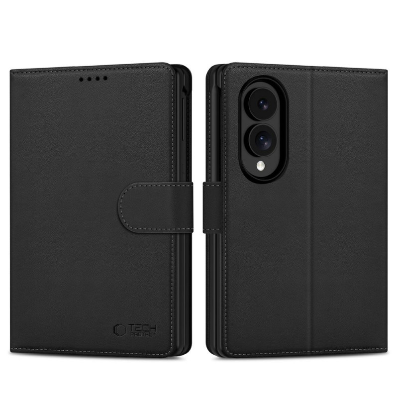 Tech-Protect Wallet etui-portfel do Samsung Galaxy Z Fold 8, czarne