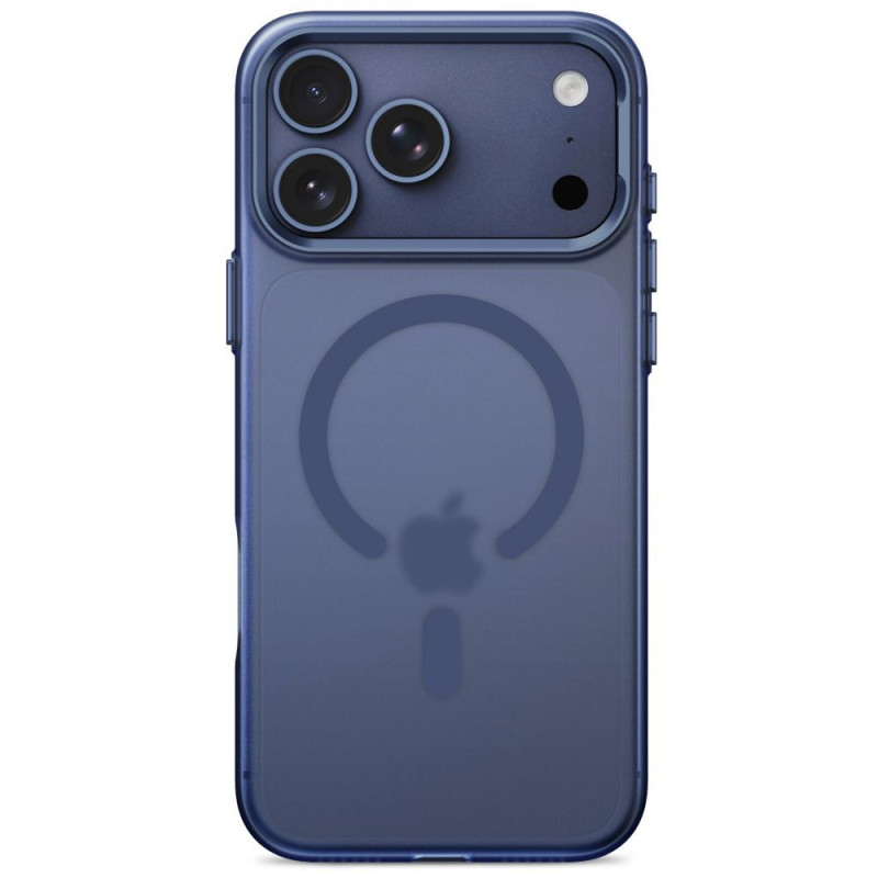 Tech-Protect MagZero MagSafe etui do Apple iPhone 17 Pro Max / 18 Pro Max, matowe ciemnoniebieskie