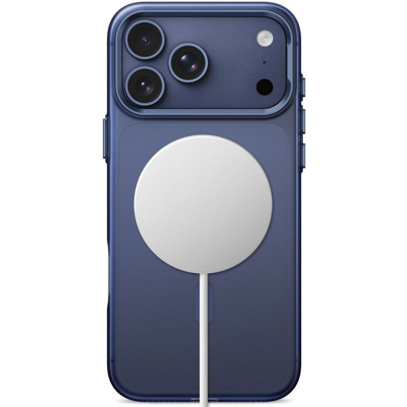 Tech-Protect MagZero MagSafe etui do Apple iPhone 17 Pro Max / 18 Pro Max, matowe ciemnoniebieskie