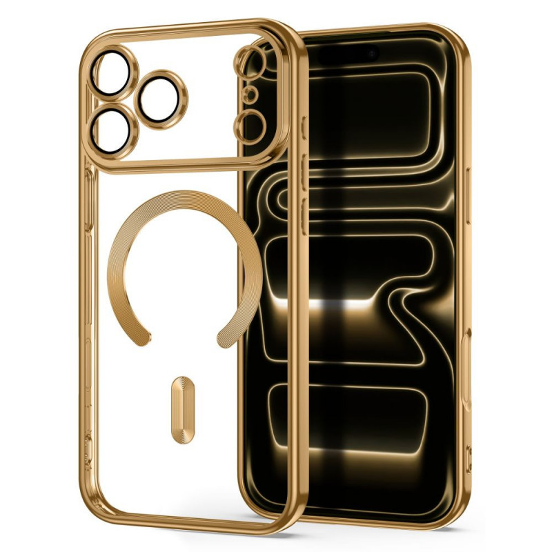 Tech-Protect Magflex MagSafe etui do Apple iPhone 17 Pro / 18 Pro, błyszczące złote