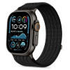 Tech-Protect Nylon Sport pasek do Apple Watch 44/45/46/49 mm, czarny