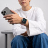 Tech-Protect Nylon Sport pasek do Apple Watch 44/45/46/49 mm, jasnoróżowy