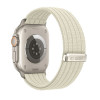 Tech-Protect Nylon Sport pasek do Apple Watch 8 / 9 / 10 / 11 / SE / Ultra 44 / 45 / 46 / 49 mm, Starlight