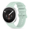 Tech-Protect Silicone Evo pasek do Samsung Galaxy Watch 8 / 9 / Classic 40 / 44 / 46 mm, miętowy krem