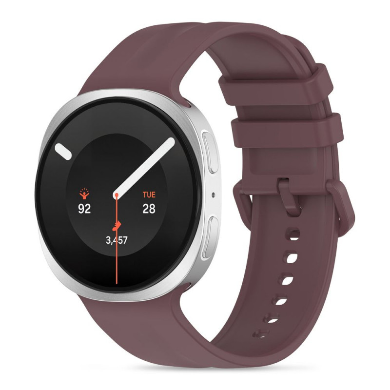 Tech-Protect Silicone Evo pasek do Samsung Galaxy Watch 8 / 9 / Classic 40 / 44 / 46 mm, aksamitna śliwka