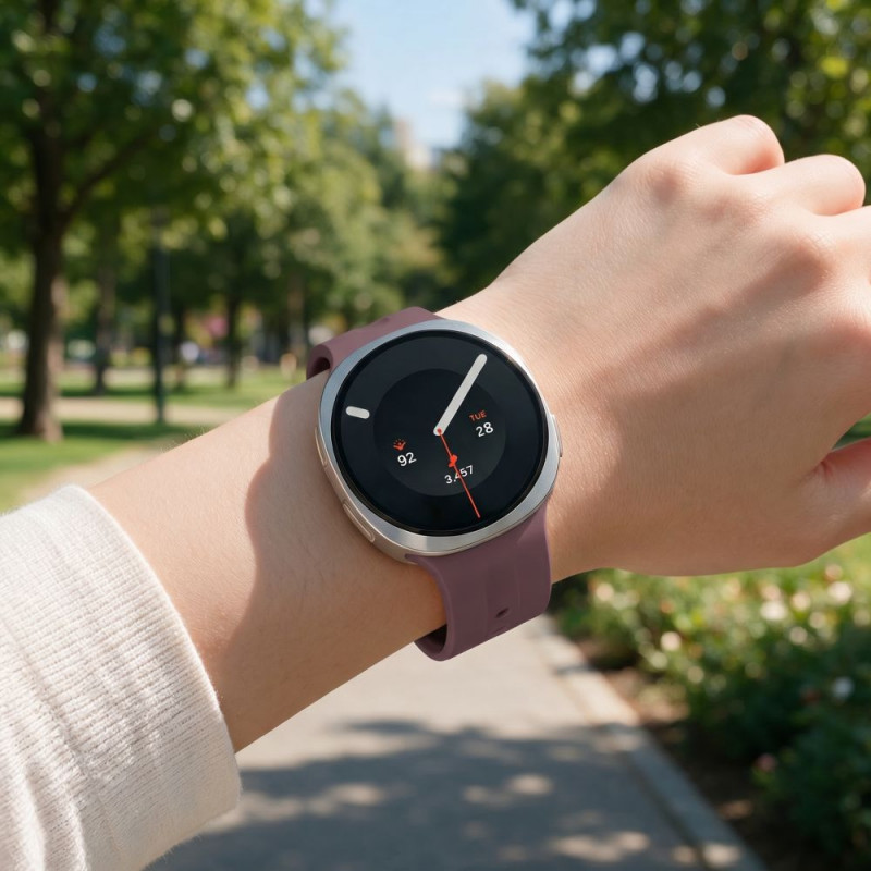Tech-Protect Silicone Evo pasek do Samsung Galaxy Watch 8 / 9 / Classic 40 / 44 / 46 mm, aksamitna śliwka