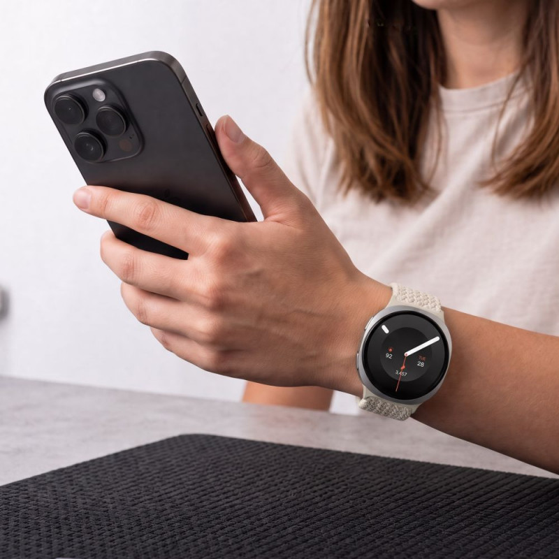 Tech-Protect NylonMag pasek do Samsung Galaxy Watch 8 / 9 / Classic 40 / 44 / 46 mm, Starlight