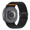 Tech-Protect Nylon Clasp pasek do zegarka Samsung Galaxy Watch 8 / 9 / Classic 40 / 44 / 46 mm, czarny