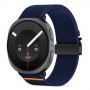 Tech-Protect Nylon Clasp pasek do zegarka Samsung Galaxy Watch 8 / 9 / Classic 40 / 44 / 46 mm, granatowy