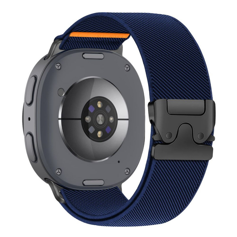 Tech-Protect Nylon Clasp pasek do zegarka Samsung Galaxy Watch 8 / 9 / Classic 40 / 44 / 46 mm, granatowy