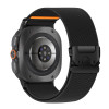 Tech-Protect Nylon Clasp pasek do zegarka Samsung Galaxy Watch Ultra 1 / 2 2024-2026 47 mm, czarny