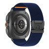 Tech-Protect Nylon Clasp pasek do zegarka Samsung Galaxy Watch Ultra 1 / 2 2024-2026 47 mm, granatowy