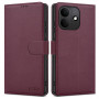 Tech-Protect Wallet etui do Xiaomi Redmi Note 17 Pro 5G, bordowe