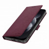 Tech-Protect Wallet etui do Xiaomi Redmi Note 17 Pro 5G, bordowe