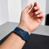 Tech-Protect Silicone pasek do Apple Watch 8/9/10/11/12/SE 40/41/42 mm, granatowy
