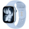 Tech-Protect Silicone pasek do Apple Watch 8/9/10/11/12/SE 40/41/42 mm, jasnoniebieski
