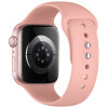 Tech-Protect Silicone pasek do Apple Watch 8/9/10/11/12/SE/Ultra 44/45/46/49 mm, brudny róż