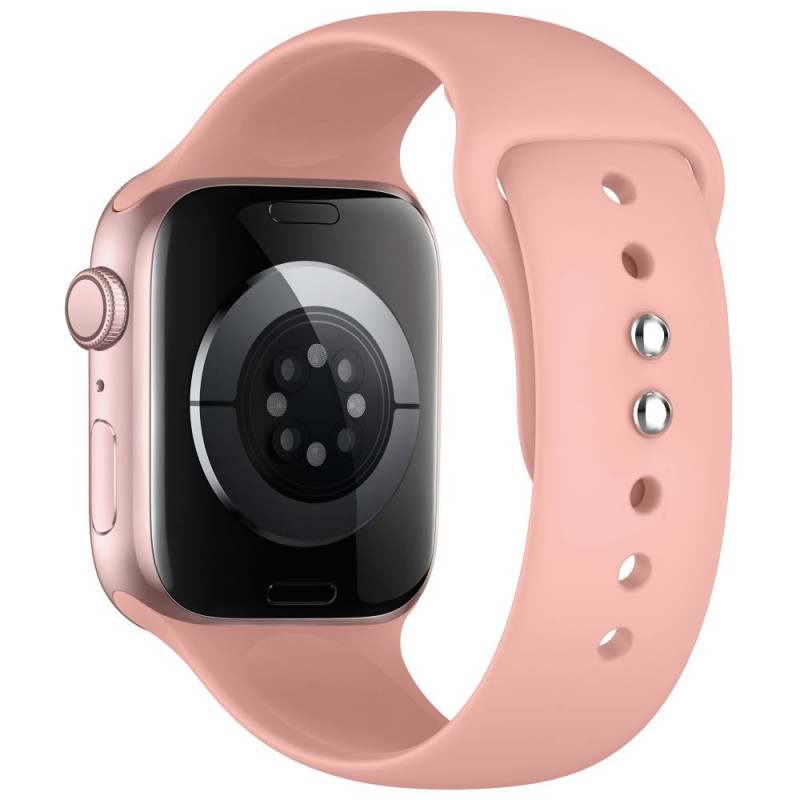 Tech-Protect Silicone pasek do Apple Watch 8/9/10/11/12/SE/Ultra 44/45/46/49 mm, brudny róż