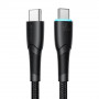 Joyroom Starry Series SA32-CC3 kabel USB-C - USB-C, 60 W, 480 Mb/s, 1 m, czarny